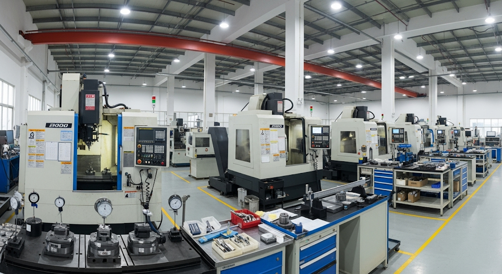 china cnc machining factory