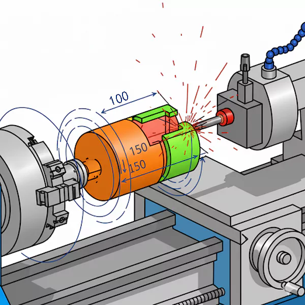 cnc turning high precision production of any size